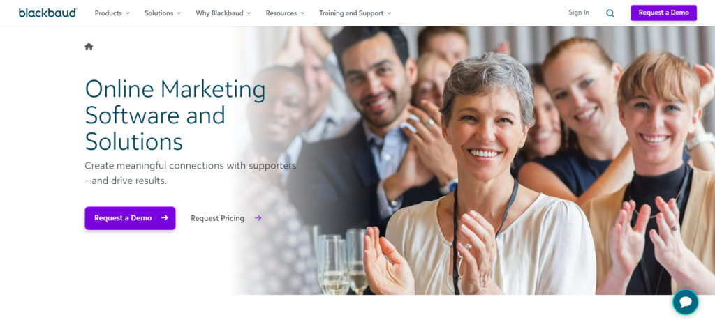 blackbaud email marketing