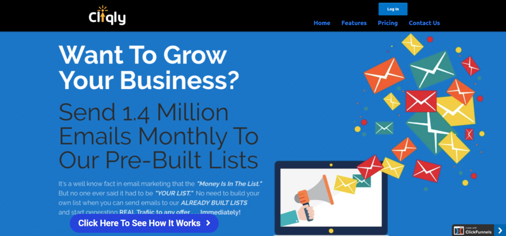 cliqly email marketing