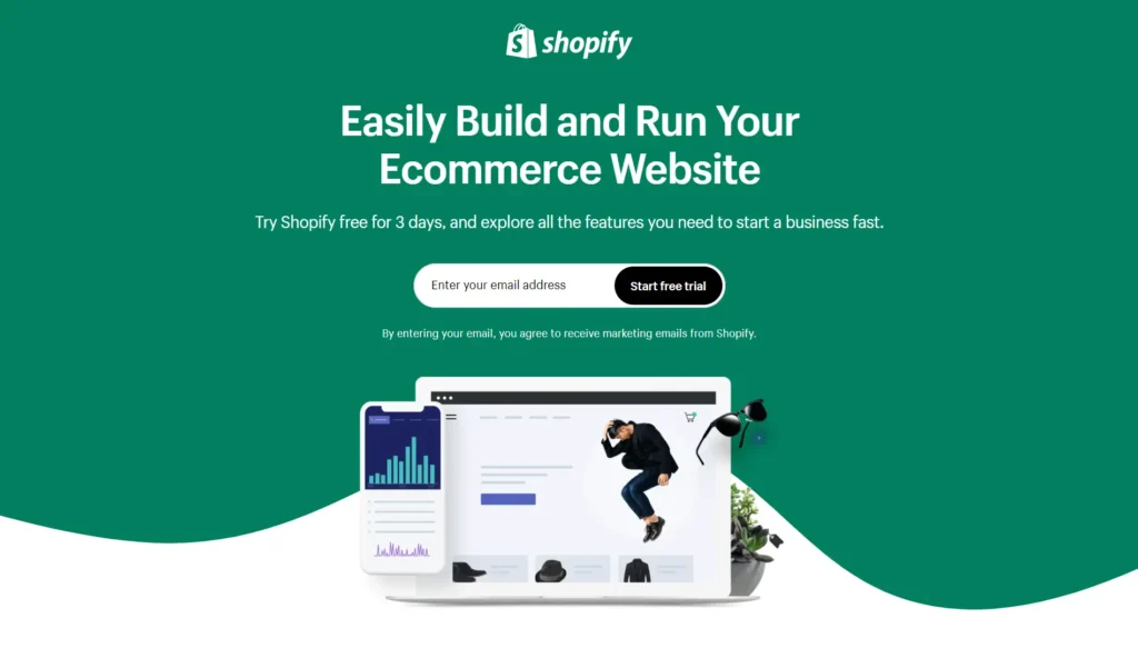 Shopify free trial