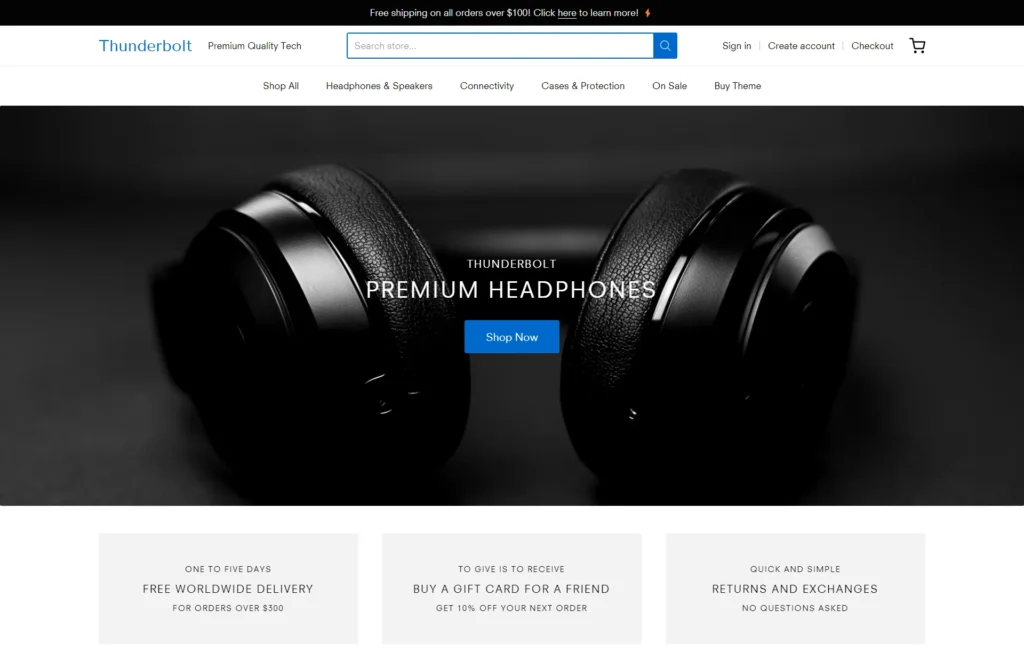 providence shopify theme